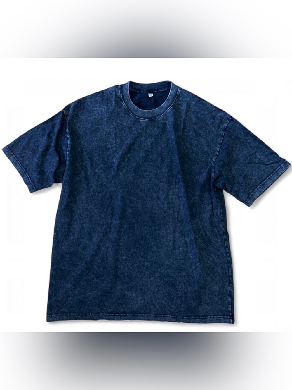 Vintage Wash Black Short-Sleeve Crew Tee